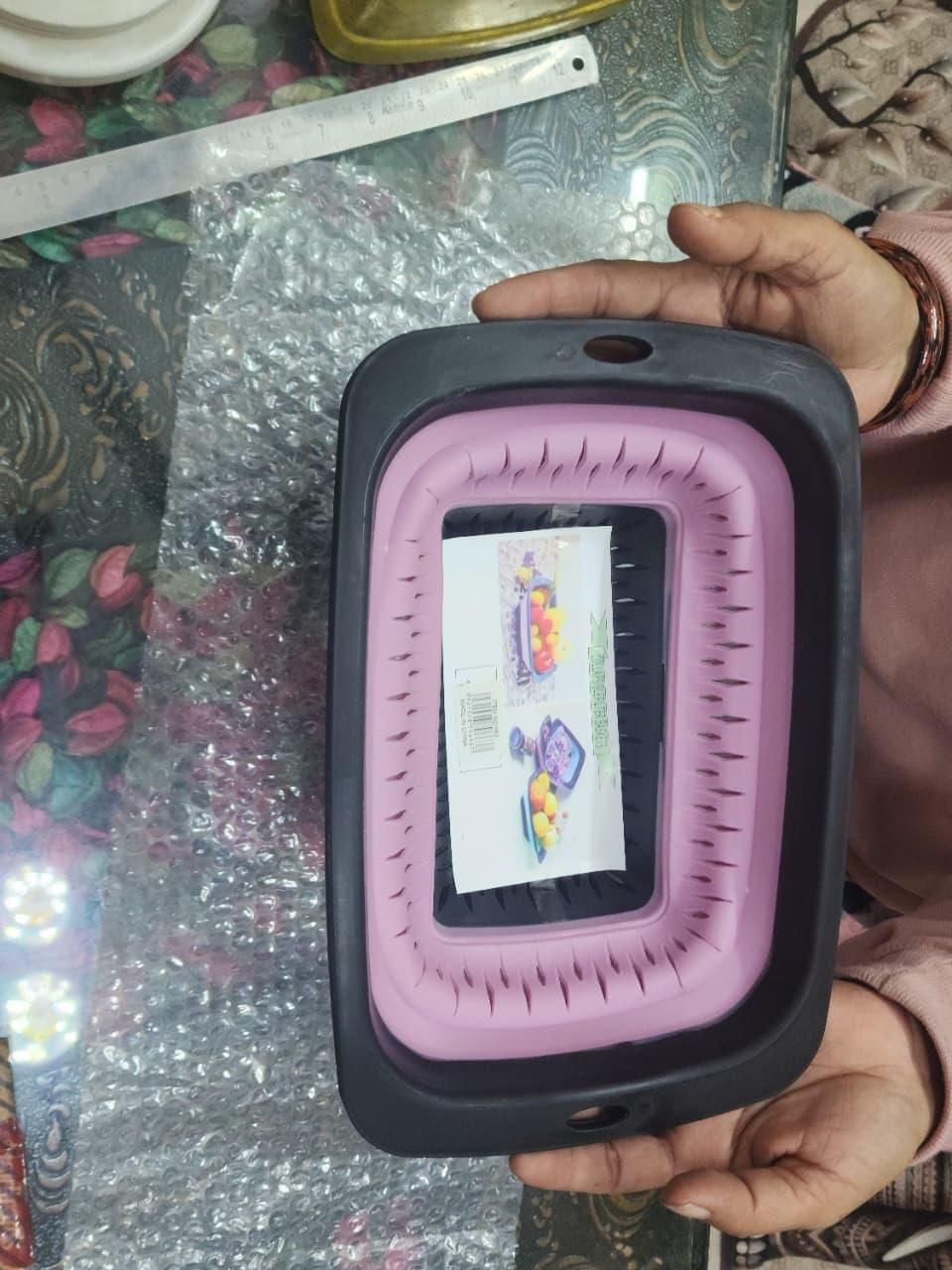 FlexiWash 2-in-1 Silicone Basket