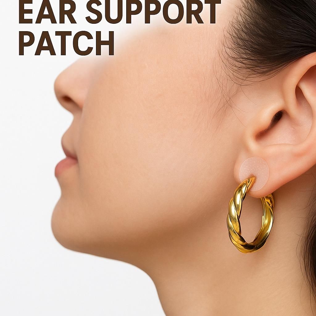 Earlobe Comfort Support Patches – (100 pcs)